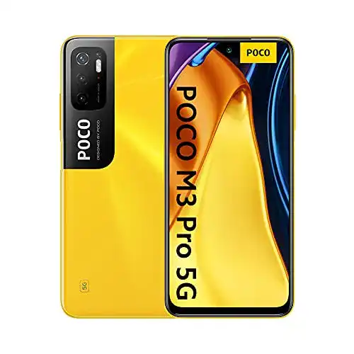 Xiaomi Poco M3 Pro 5G Smartphone mit 64GB Speicher in Gelb