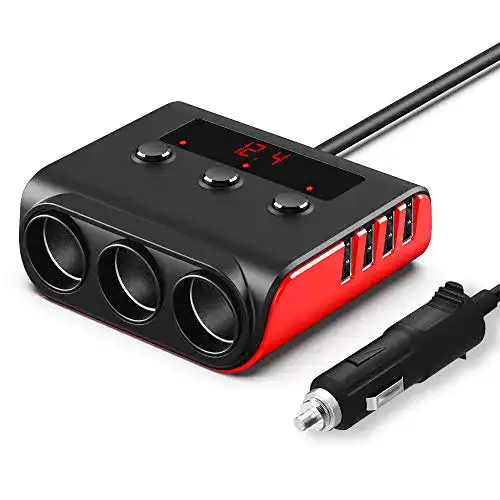 Zigarettenanzünder-Verteiler SONRU Auto Ladegerät Adapter