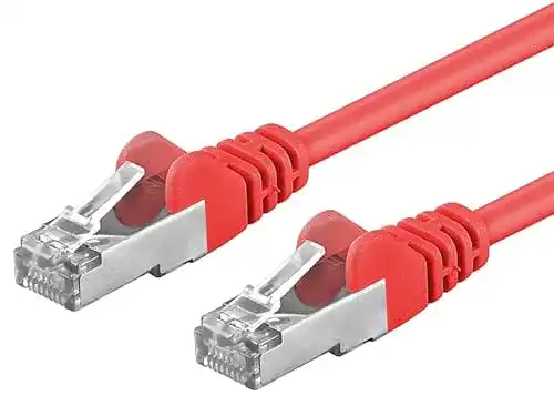 Netzwerkkabel PremiumCord Ethernet LAN Patch Kabel CAT6a
