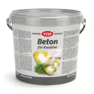 Bastelbeton Viva Decor Gieß-Beton für kreative Projekte (5 kg)