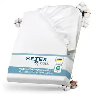 Matratzenschoner 160 x 200 cm aus Molton von SETEX