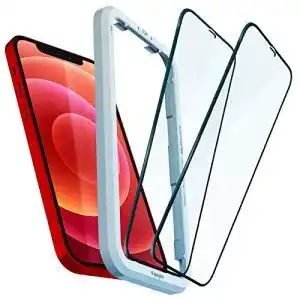 Panzerglas Schutzfolie für iPhone 12 und iPhone 12 Pro von Spigen