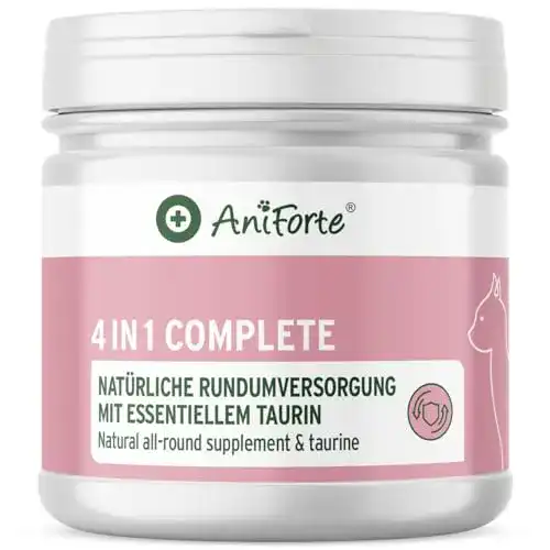 Taurin für Katzen Aniforte 4in1 Complete Cat 60g – Nährstoffversorgung