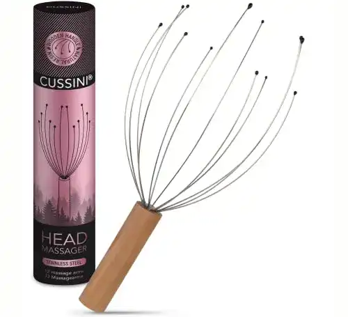Kopfmassage-Spinne Cussini für Kopfhaut und Körper