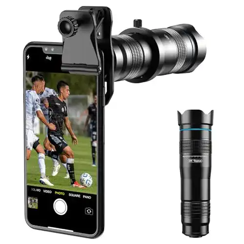 APEXEL HD Smartphone Teleobjektiv 28X für klare Aufnahmen