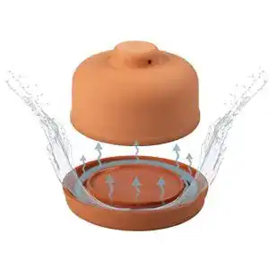 Butterdose NaturGut, mediterraner Butterkühler aus Ton