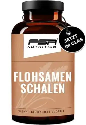 Flohsamenschalen Kapseln von FSA Nutrition – Hochdosiert und vegan