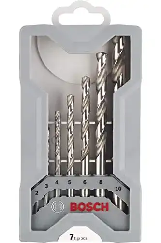 Metallbohrer Set Bosch Accessories Professional 7 Teile Mini X-Line