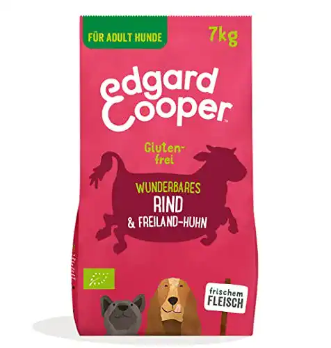 Bio-Hundefutter Edgard & Cooper Trockenfutter für Hunde