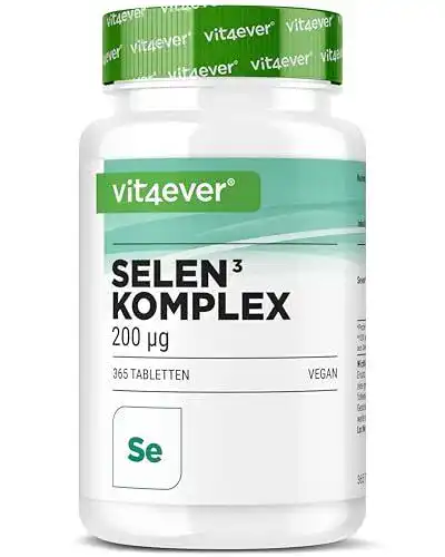 Selen Vit4ever 3-fach Komplex 365 Tabletten mit 200 µg