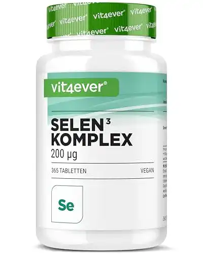 Selen Vit4ever 3-fach Komplex 365 Tabletten mit 200 µg