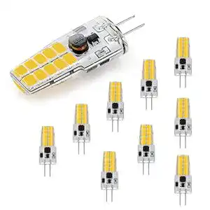 G4 LED Dimmbar Lampen 12-24V AC/DC von I-Shunfa, 250LM, 10er Pack