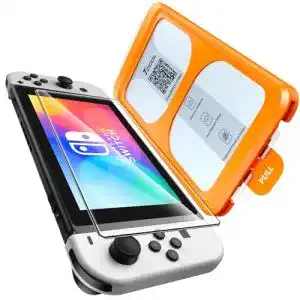 Schutzfolie für Nintendo Switch OLED Tocol Panzerglas 9H