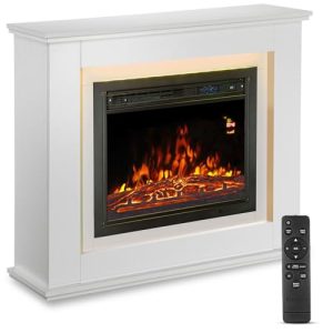 Elektrokamin Juskys 1000/2000 W mit Heizung und Flammeneffekt