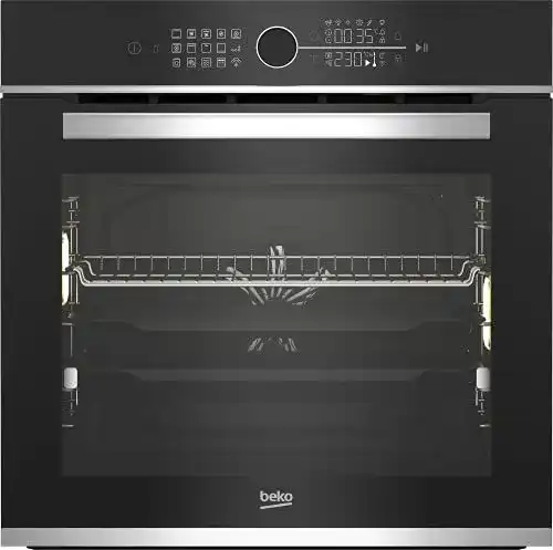Beko Backofen BBIM13400XS Einbaugerät mit 13 Heizarten und 71 l Volumen