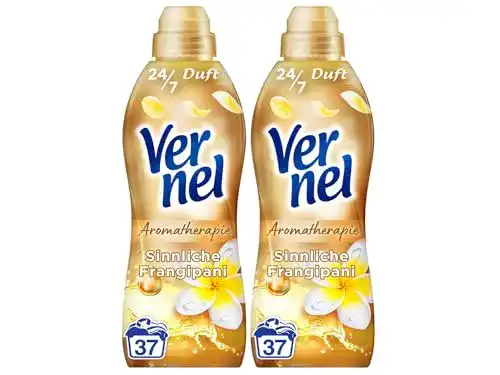 Vernel Weichspüler Aromatherapie Frangipani 2x 37 WL