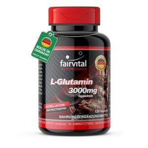 Glutamin Kapseln Fairvital L-Glutamin 750mg – 120 Kapseln