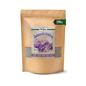 Getrocknete Lavendelblüten Biojoy in Bio-Qualität (250 g)