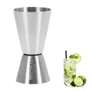 Jigger Westmark kleiner Messbecher für Cocktails mit zwei Maßeinheiten