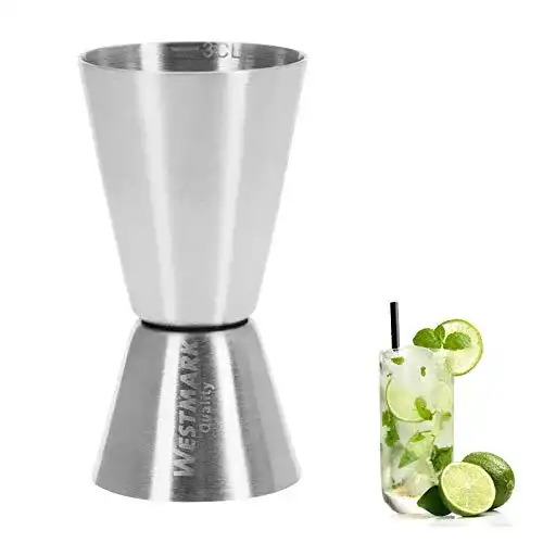 Jigger Westmark kleiner Messbecher für Cocktails mit zwei Maßeinheiten