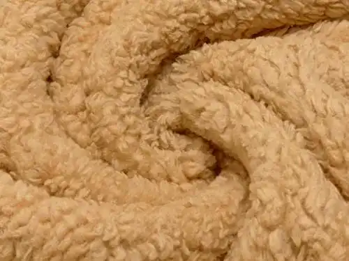 Plüschstoff Teddy Plüsch Christian von Stofftreff Santi