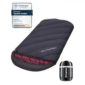 XXL-Schlafsack von KingCamp für Winter und Vier Jahreszeiten