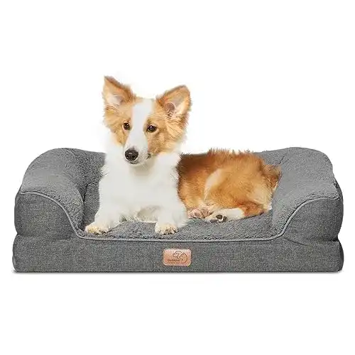 Orthopädisches Hundebett für kleine Hunde – Komfortables Hundesofa