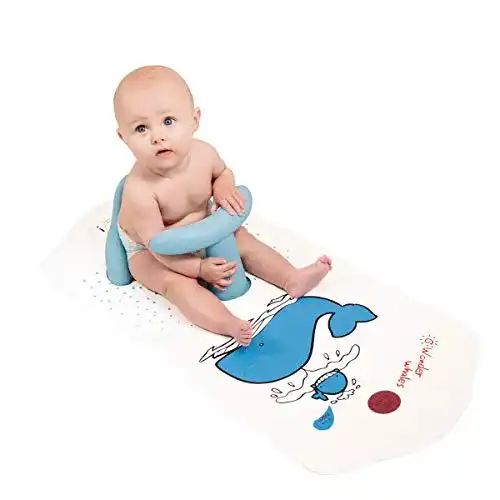Baby Badewannensitz von BBCare mit rutschfester Badematte