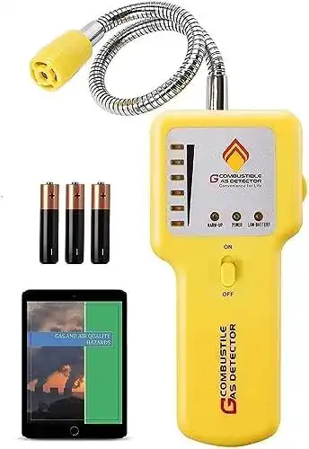 Gasdetektor für Gasmelder und Gaslecksuche, tragbar und zuverlässig