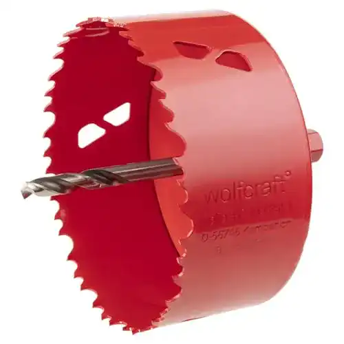 Lochsäge wolfcraft Bi-Metall 5493000 für Holz, Metall, Kunststoff