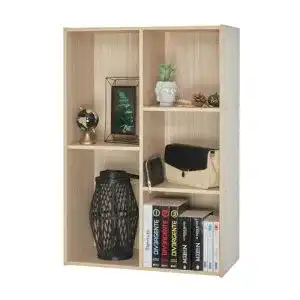 Bücherregal von Iris Ohyama mit 5 Fächern und Trennwand