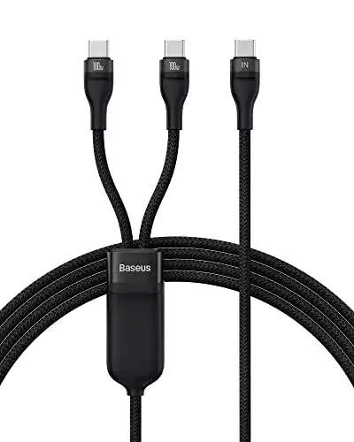 Baseus USB C auf USB C Kabel 100W 1,5M 5A für schnelles Laden