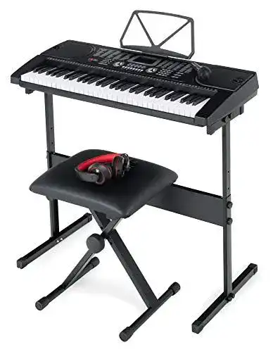 McGrey SK-6100 Keyboard Set mit 61 Tasten, Klängen und Zubehör
