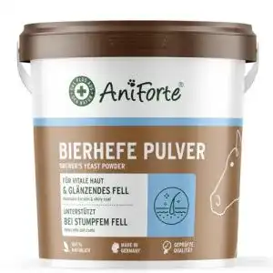 AniForte Reine Bierhefe für Pferde 2,5 kg – Natürliche Ergänzung