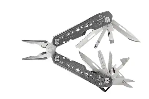 Gerber Multitool mit Nylon-Scheide und 17 Funktionen