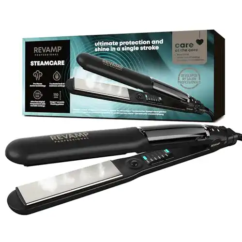 Dampfglätteisen Revamp Progloss Steam Haarglätter im Vergleich