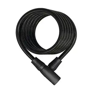 Abus Spiralkabelschloss Star 4508K/150 – Sicherheitslevel 2 für Fahrräder