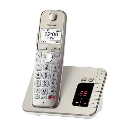 Schnurloses Telefon Panasonic KX-TGE260GN mit Anrufbeantworter