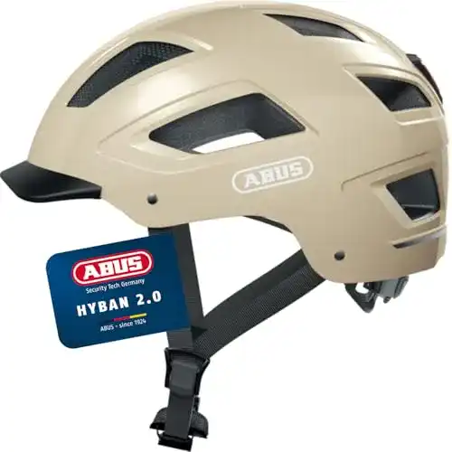 Abus Fahrradhelm Unisex in Beige Größe M