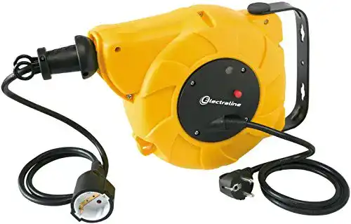 Kabeltrommel Automatik Electraline 100237 für Wand- und Deckenmontage