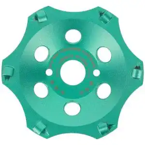Diamant-Schleiftopf Prodiamant Profi PKD 125 mm x 22,2 mm mit 6 Segmenten