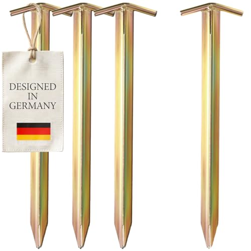 Zeltnägel Com-Four 4X Zelt-Heringe aus Stahl für Camping und Outdoor
