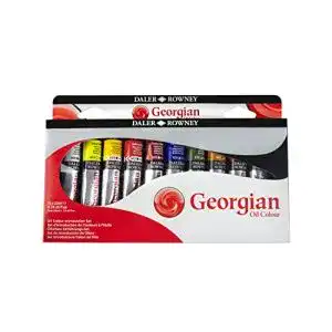 Ölfarben Daler Rowney Georgian Oil Einsteigerset 10 x 22 ml