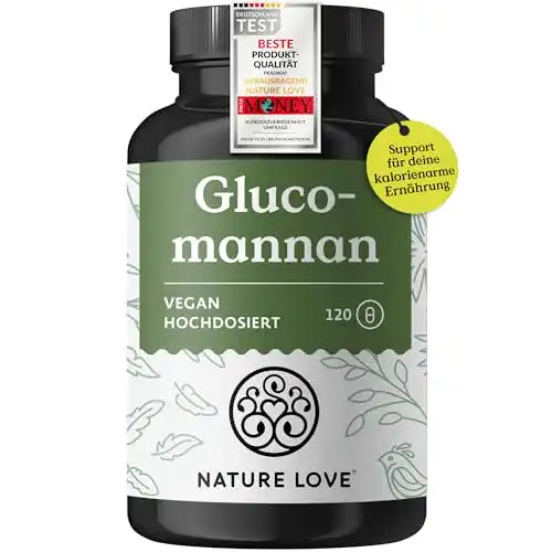 Appetitzügler Glucomannan aus der Konjak Wurzel Nature Love