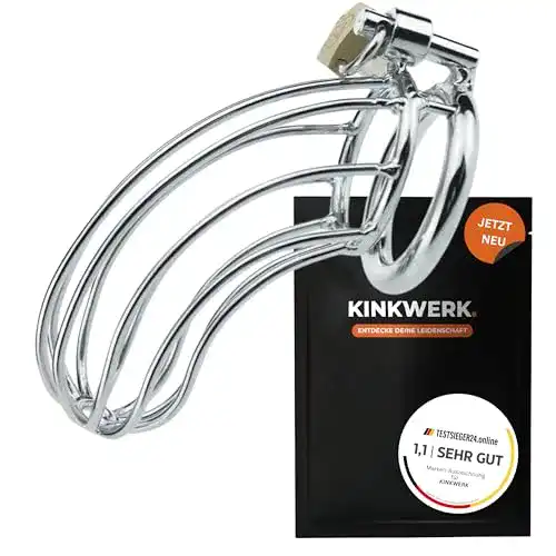 Peniskäfig Kinkwerk aus Edelstahl – Keuschheitskäfig für Männer
