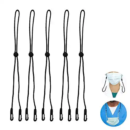 Einstellbares Maskenband FCXJTU – 5 Stück Maskenhalter