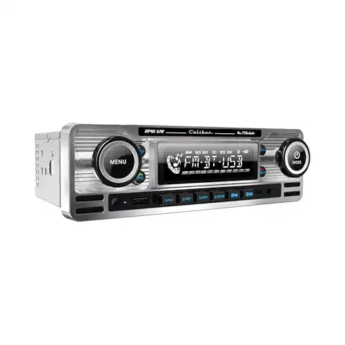 Caliber Autoradio mit Bluetooth und Retro-Design