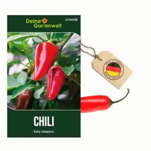 Jalapeno-Samen von Deine Gartenwelt – Early Jalapeno Saatgut