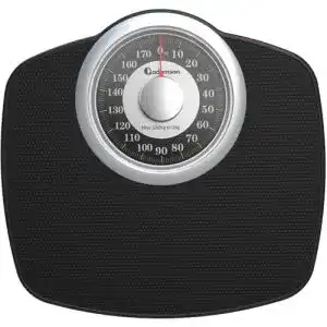 Personenwaage analog Adamson A25G bis 180 kg mit rutschfester Oberfläche