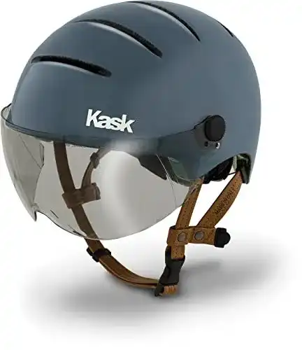 Kask Fahrradhelm Lifestyle in Grau/Blau für Kopfumfang 51-58 cm